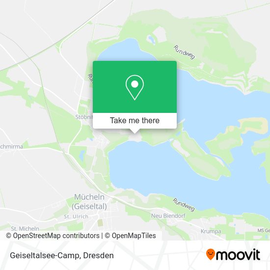 Карта Geiseltalsee-Camp