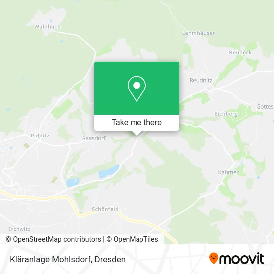 Карта Kläranlage Mohlsdorf