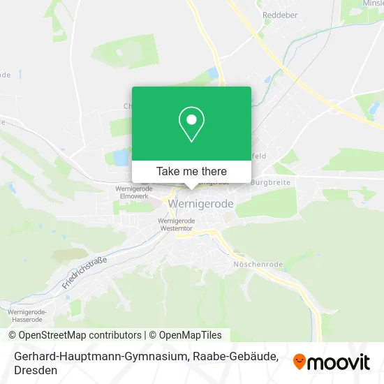 Карта Gerhard-Hauptmann-Gymnasium, Raabe-Gebäude