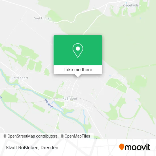 Карта Stadt Roßleben