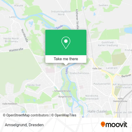 Amselgrund map