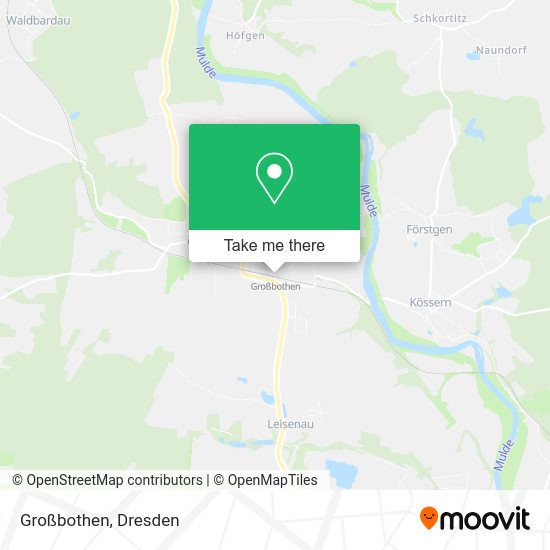 Карта Großbothen