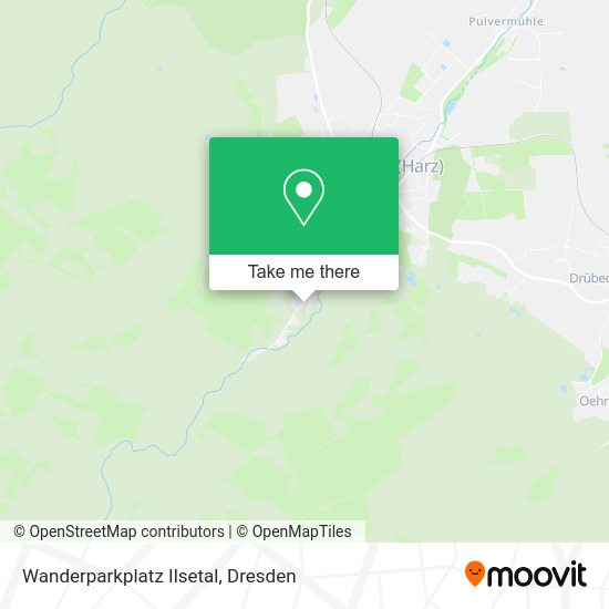 Карта Wanderparkplatz Ilsetal
