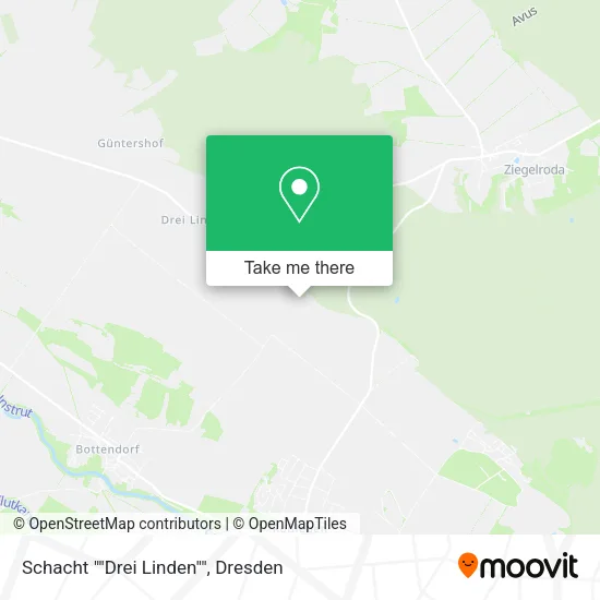 Карта Schacht ""Drei Linden""