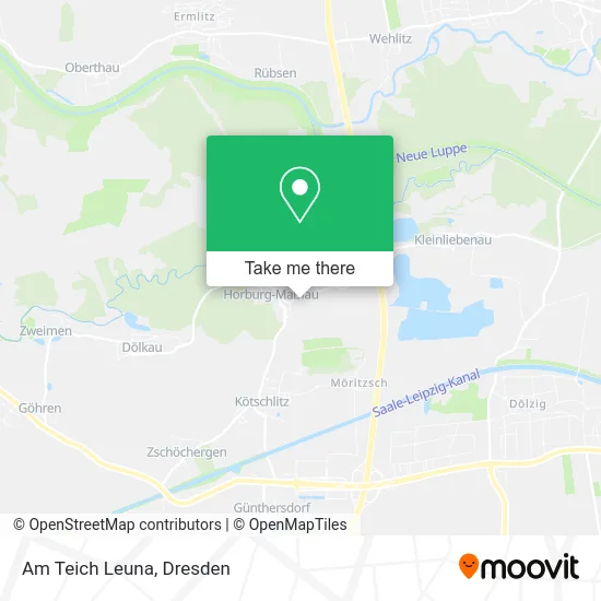 Карта Am Teich Leuna