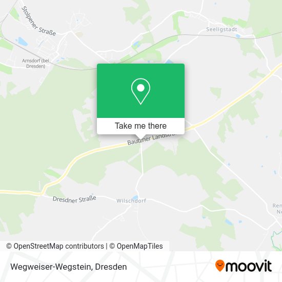 Карта Wegweiser-Wegstein