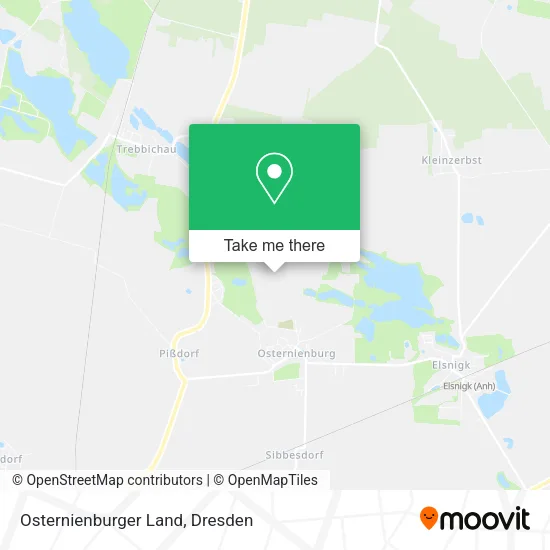 Карта Osternienburger Land