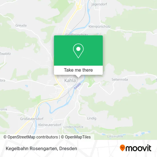 Карта Kegelbahn Rosengarten