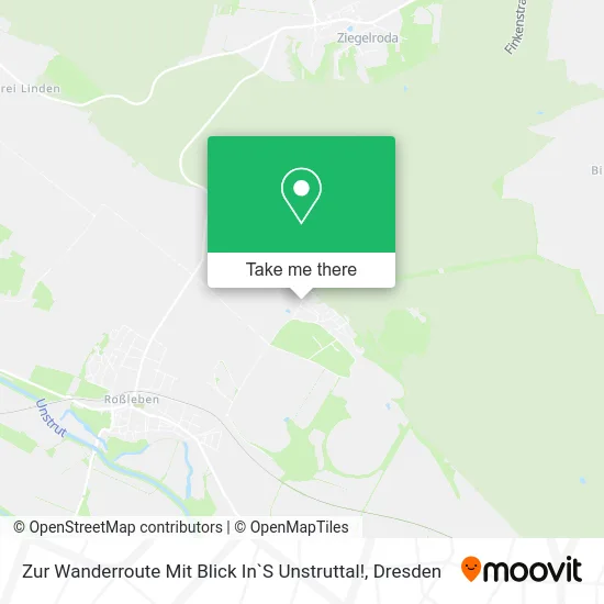 Карта Zur Wanderroute Mit Blick In`S Unstruttal!