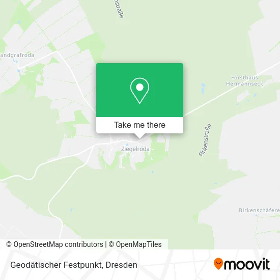 Карта Geodätischer Festpunkt
