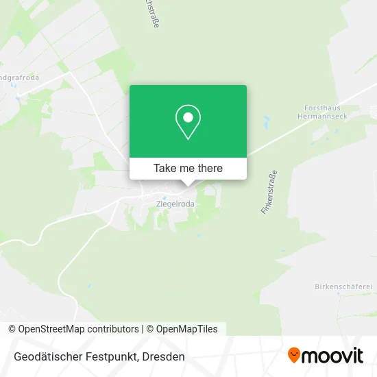 Карта Geodätischer Festpunkt
