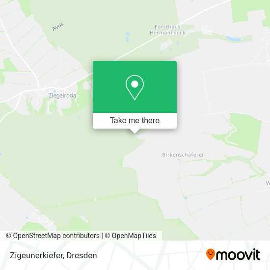 Карта Zigeunerkiefer