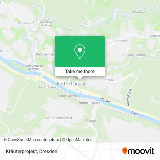 Карта Kräuterprojekt