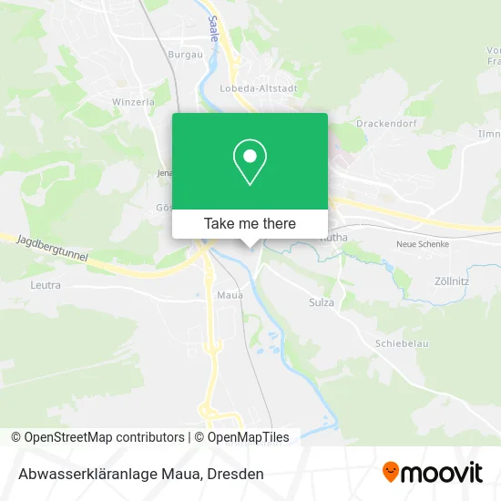 Карта Abwasserkläranlage Maua
