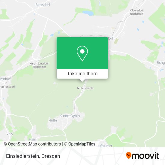 Карта Einsiedlerstein