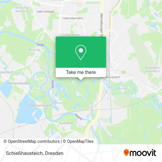 Карта Schießhausteich