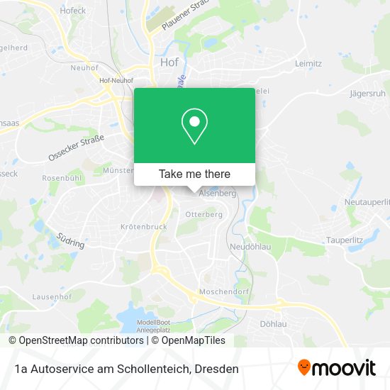 Карта 1a Autoservice am Schollenteich