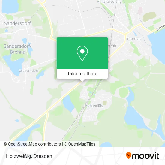 Карта Holzweißig