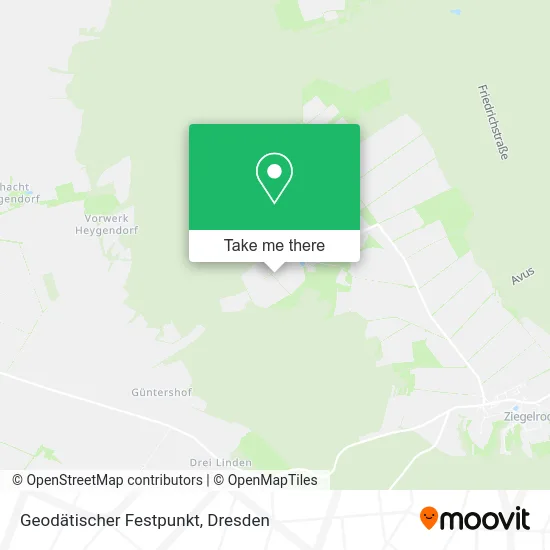 Карта Geodätischer Festpunkt