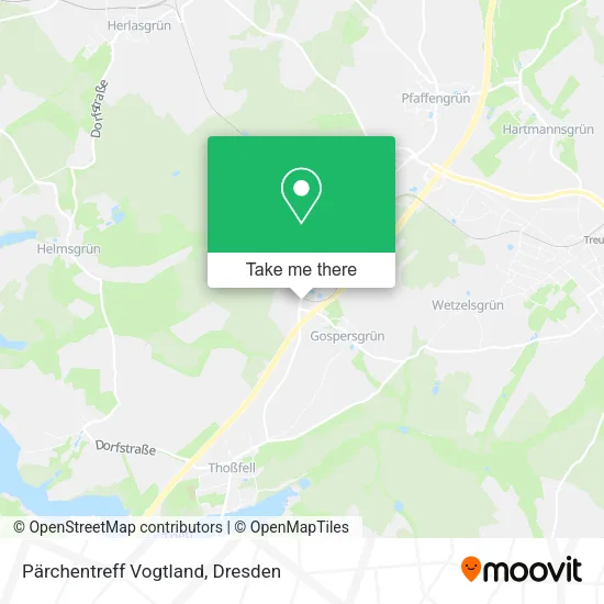 Карта Pärchentreff Vogtland