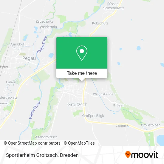 Карта Sportlerheim Groitzsch