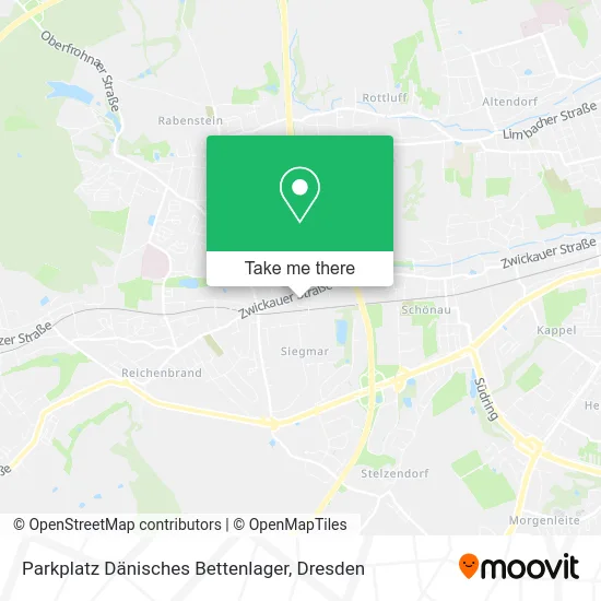 Карта Parkplatz Dänisches Bettenlager