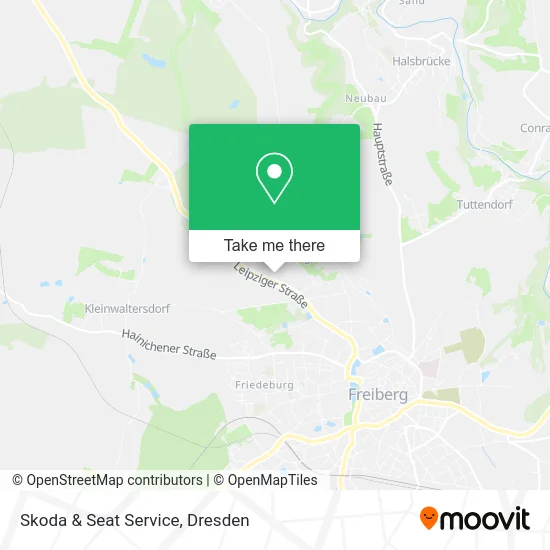 Карта Skoda & Seat Service