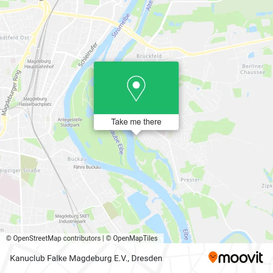 Карта Kanuclub Falke Magdeburg E.V.