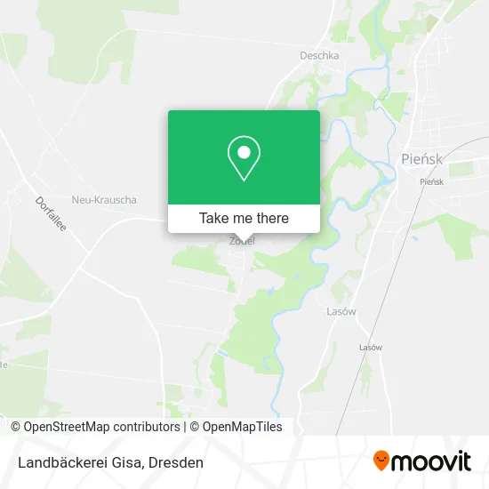 Карта Landbäckerei Gisa