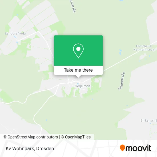 Карта Kv Wohnpark