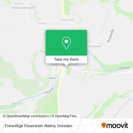 Карта Freiwillige Feuerwehr Nebra