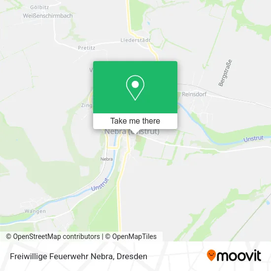 Карта Freiwillige Feuerwehr Nebra