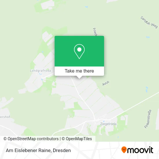 Карта Am Eislebener Raine