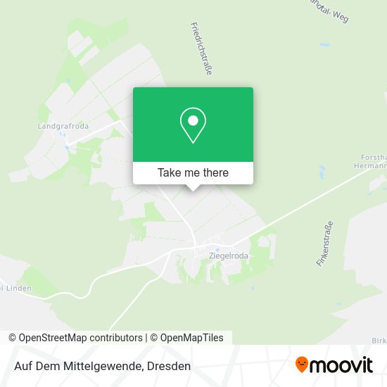 Карта Auf Dem Mittelgewende