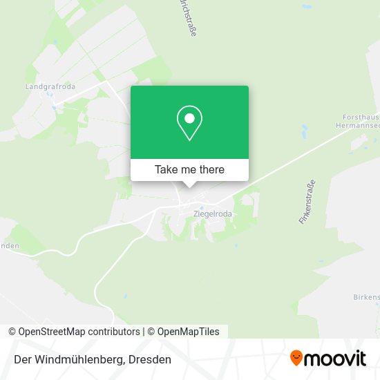 Карта Der Windmühlenberg