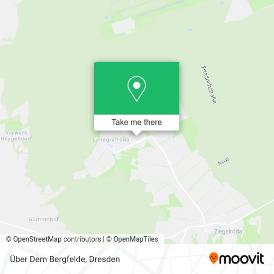 Карта Über Dem Bergfelde