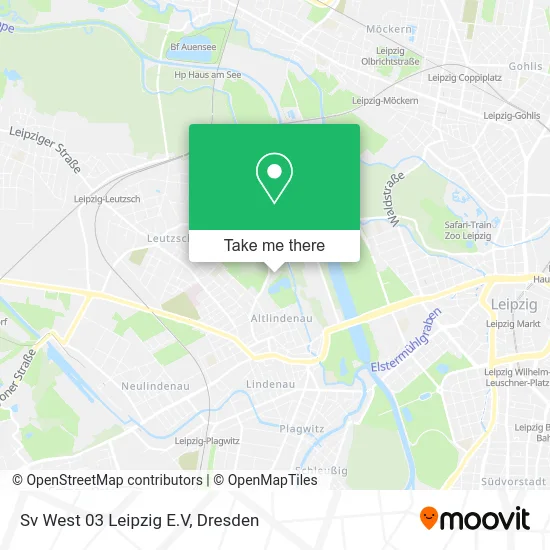 Карта Sv West 03 Leipzig E.V