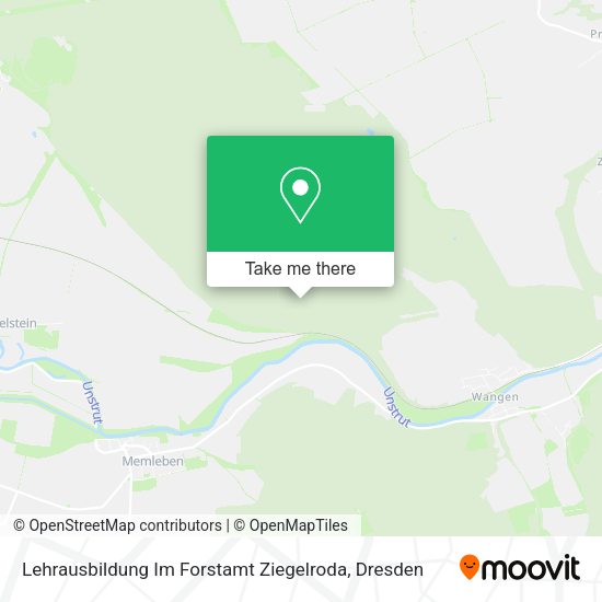 Карта Lehrausbildung Im Forstamt Ziegelroda
