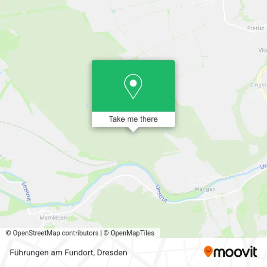 Карта Führungen am Fundort