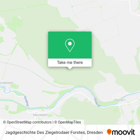 Карта Jagdgeschichte Des Ziegelrodaer Forstes