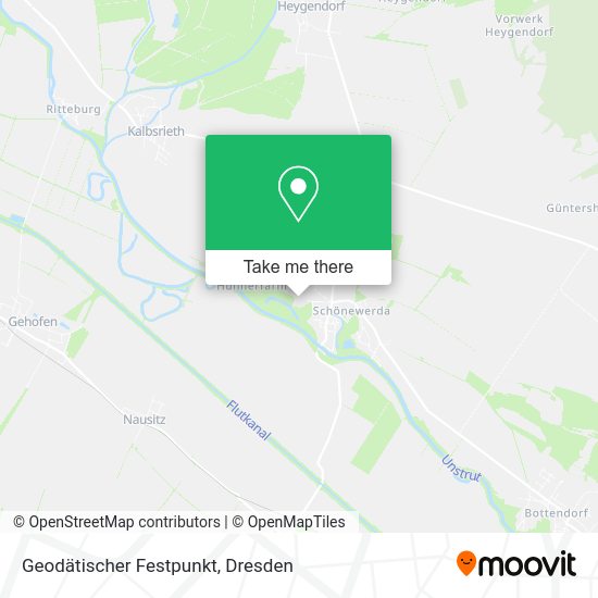 Карта Geodätischer Festpunkt
