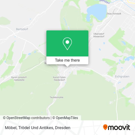 Карта Möbel, Trödel Und Antikes