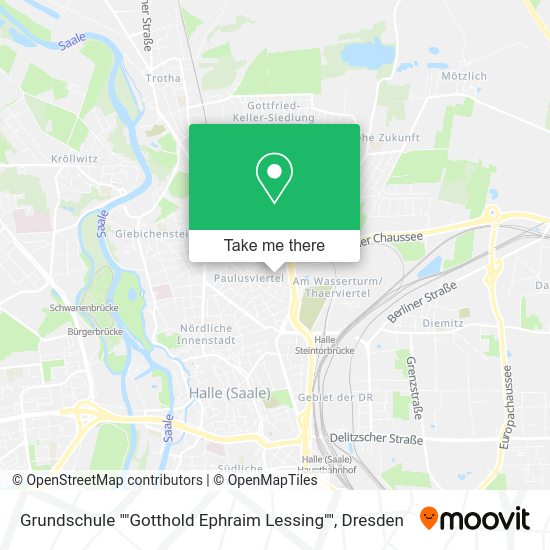 Карта Grundschule ""Gotthold Ephraim Lessing""
