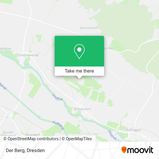 Карта Der Berg