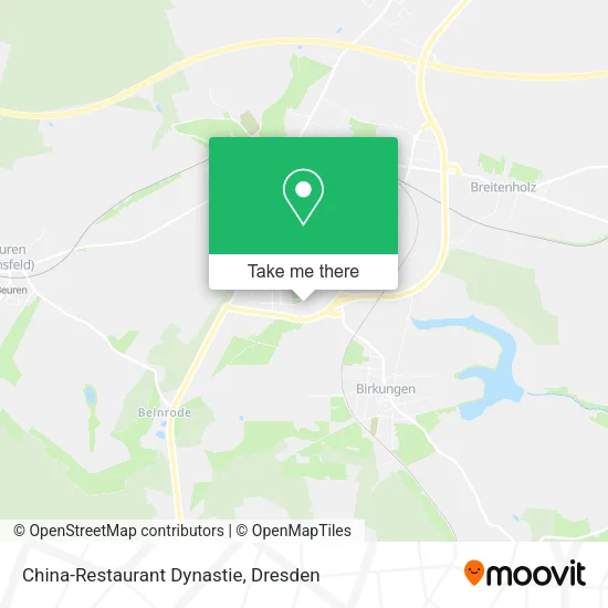 Карта China-Restaurant Dynastie