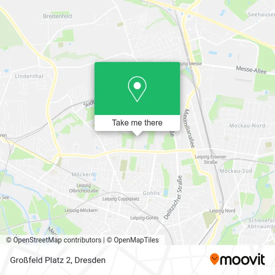 Карта Großfeld Platz 2