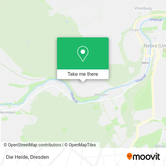 Карта Die Heide