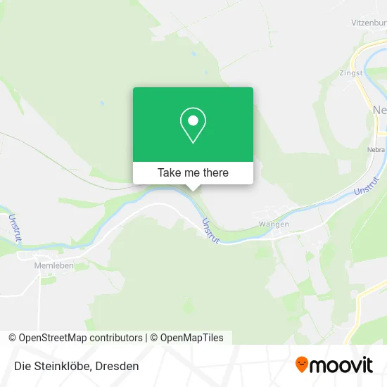 Карта Die Steinklöbe