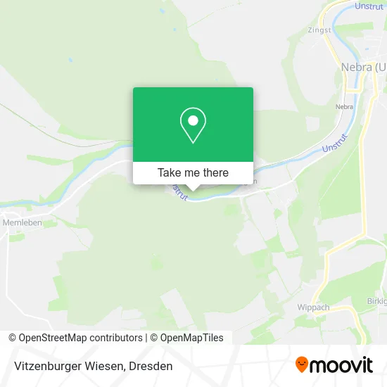 Карта Vitzenburger Wiesen
