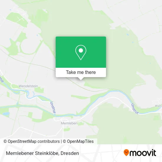 Карта Memlebener Steinklöbe